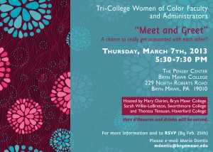 Women of Color invitation